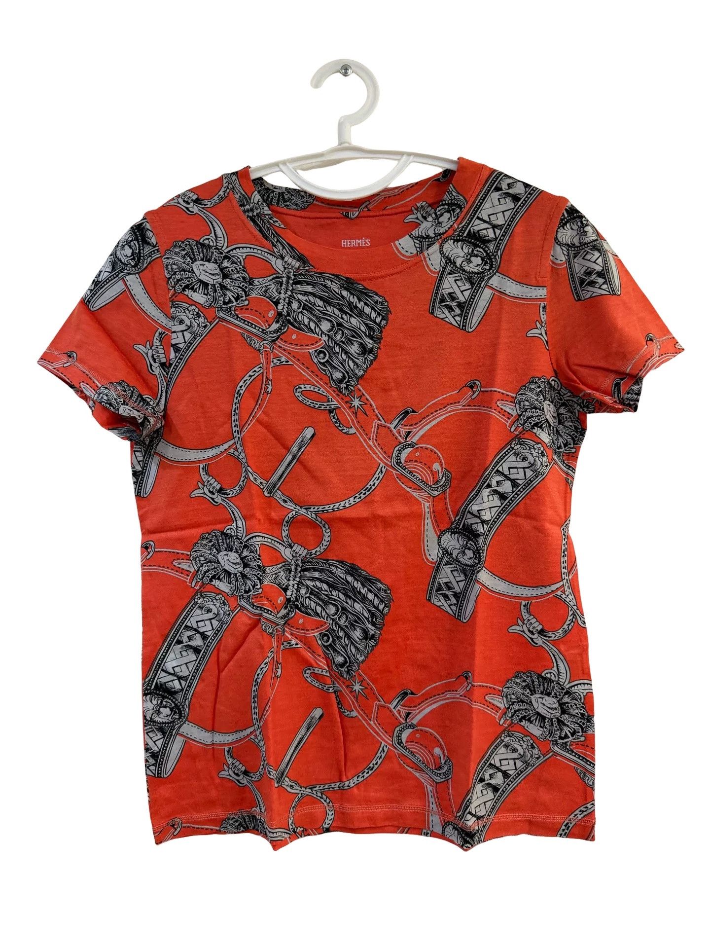 Hermes Hermes Equestrian Print T-Shirt 40 Size M / US 6-8 / IT 42-44 - 1 Thumbnail