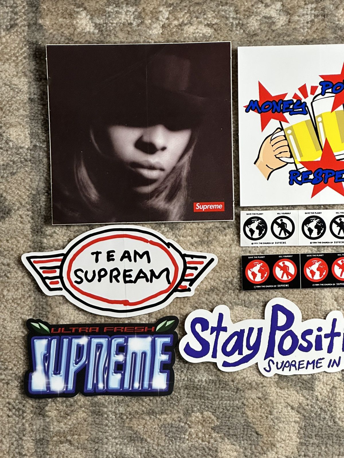 Supreme 10x Supreme Stickers Lot Size ONE SIZE - 2 Thumbnail