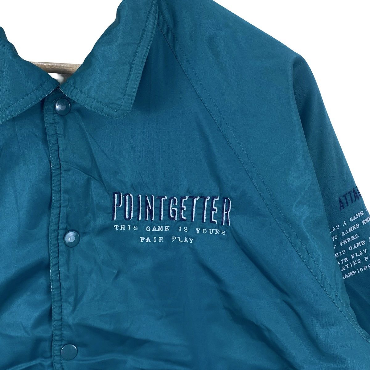 Vintage Vintage POINGETTER 90S Bomber Jacket Virgin Voyage Fashion Size US XXL / EU 58 / 5 - 7 Thumbnail
