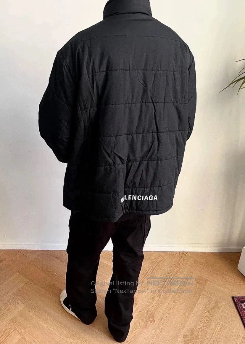 Balenciaga Balenciaga Black Back Logo Puffer Coat. Size US S / EU 44-46 / 1 - 4 Thumbnail