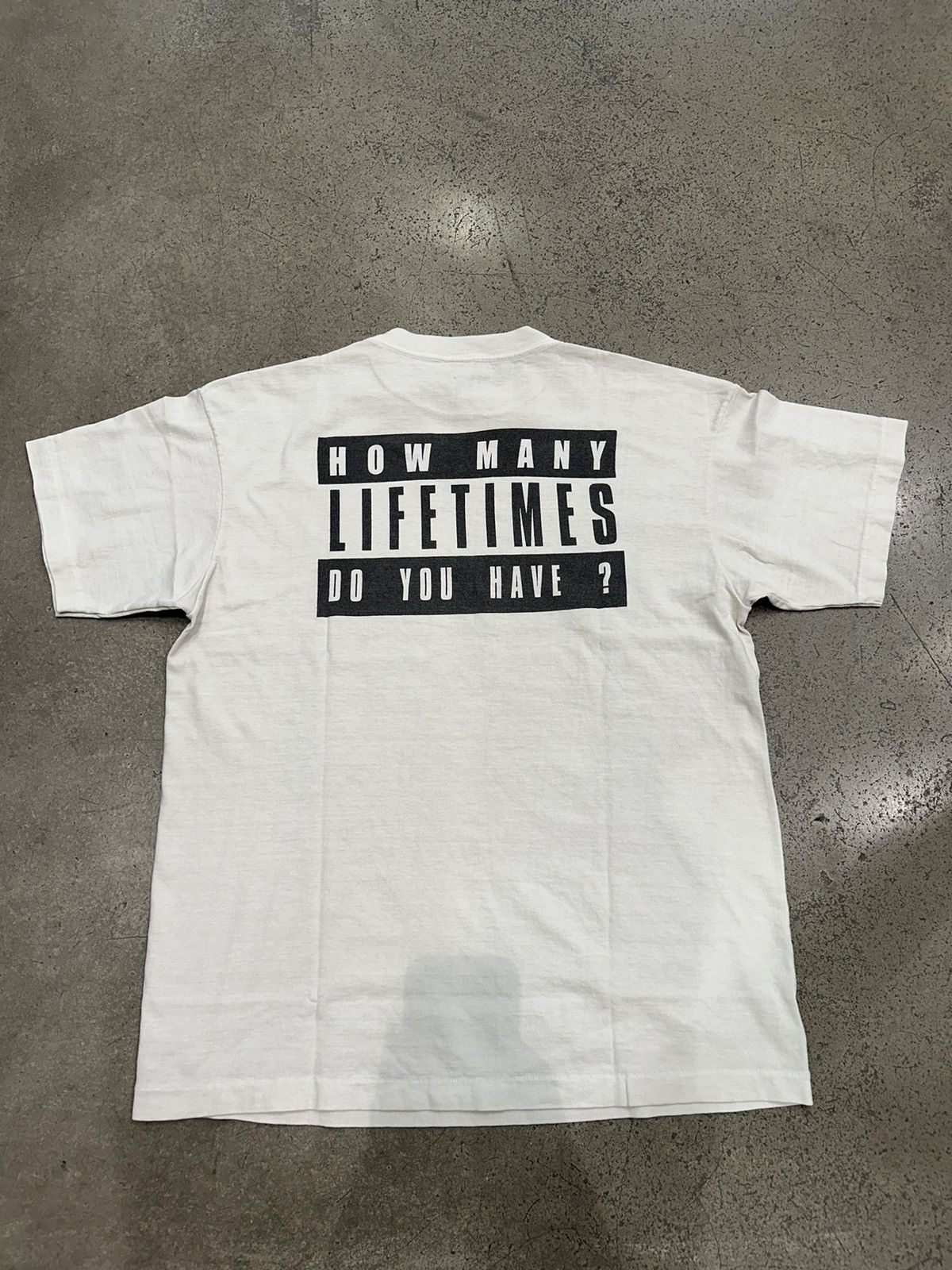 Saint Michael SAINT Mxxxxxx - Denim Tears Lives Crew White Size US M / EU 48-50 / 2 - 2 Thumbnail