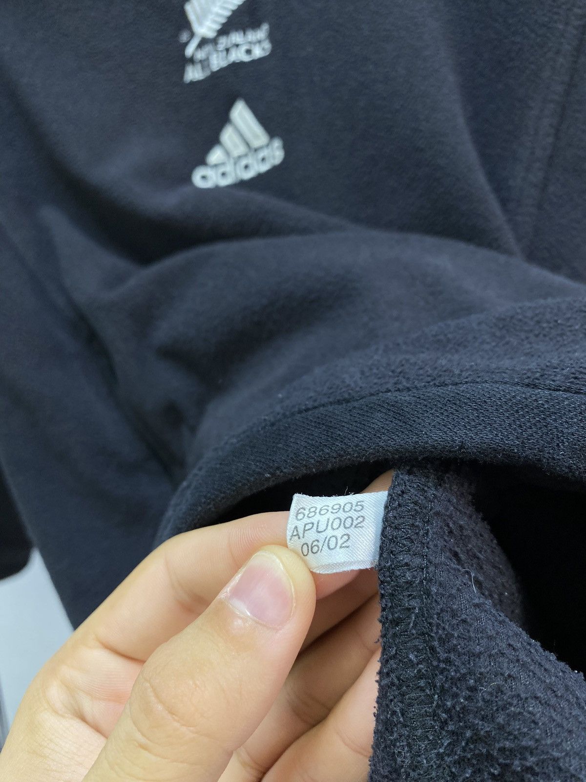 Adidas × New Zealand Outback × Vintage Vintage New Zealand All Blacks And Rugby Fleece Sweater Size US S / EU 44-46 / 1 - 11 Thumbnail