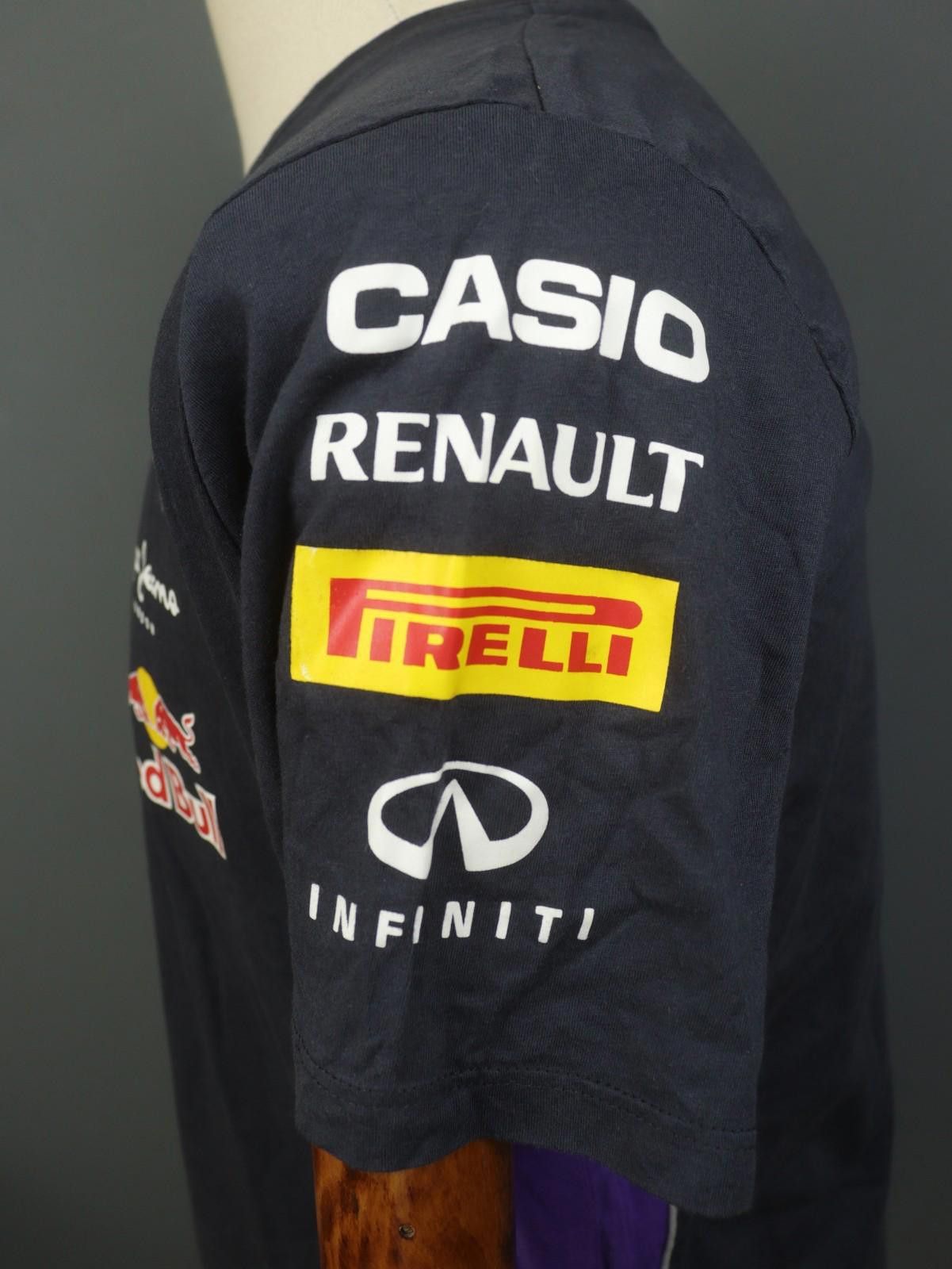 Designer Pepe Jeans London Navy Crew Red Bull Racing Shirt Size 2XL Size ONE SIZE - 7 Thumbnail