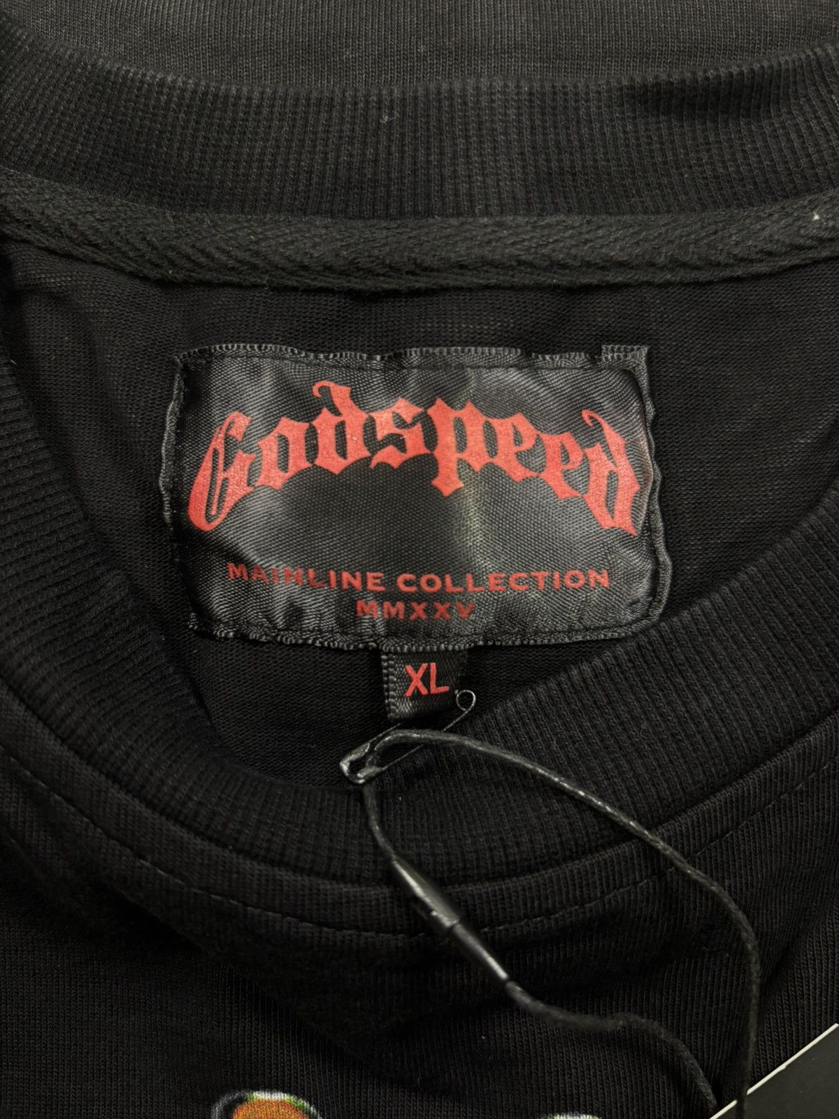 Godspeed Godspeed Code Red Longsleeve, Black Size US XL / EU 56 / 4 - 7 Thumbnail