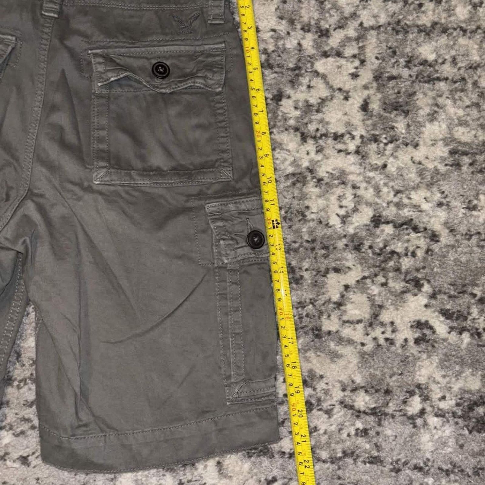 American Eagle Outfitters Y2K American Eagle Tactical Cargo Shorts Size US 28 / EU 44 - 7 Thumbnail