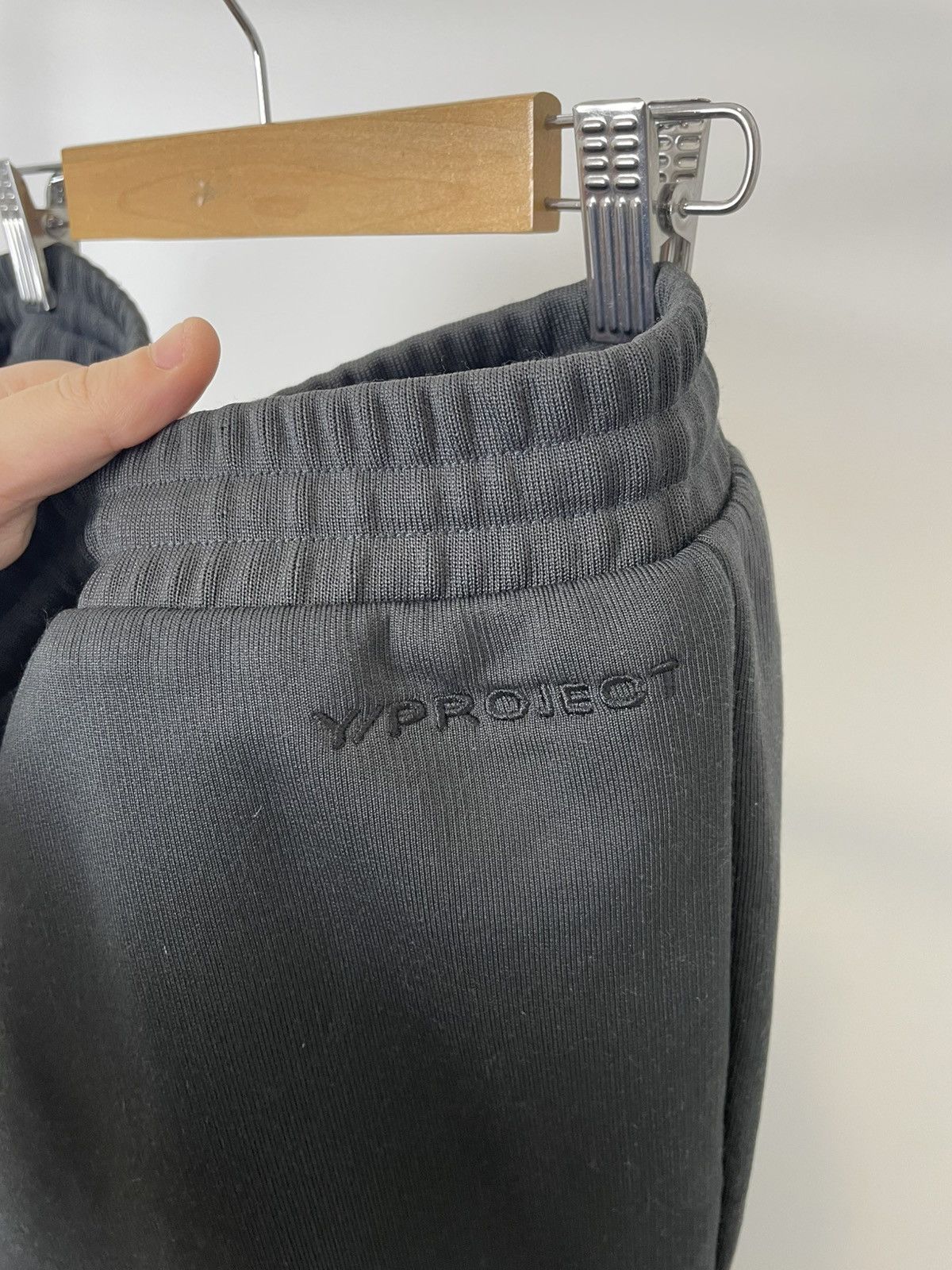 Y/Project Y/PROJECT Adjustable Drawstring Sweat Trousers (S) Size US 34 / EU 50 - 4 Thumbnail