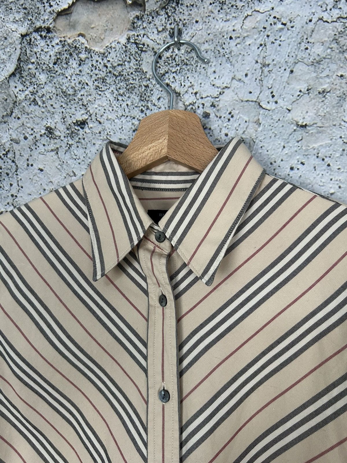 Burberry Vintage Burberry Checkerd Shirt Archive Avant Garde Designer Size US S / EU 44-46 / 1 - 3 Thumbnail