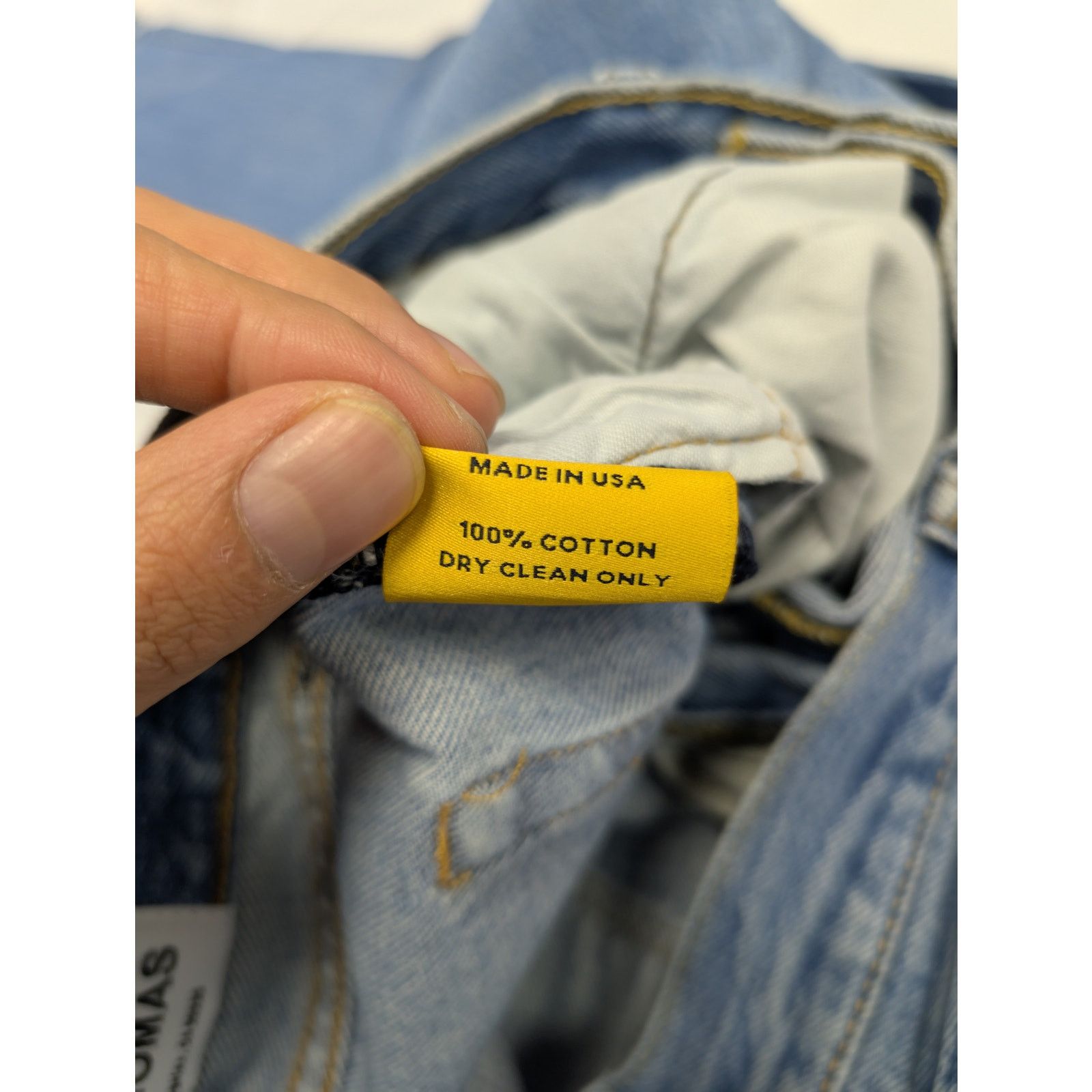 Gallery Dept. o1rshd1 Denim Jean Pants in Indigo Blue Size US 30 / EU 46 - 22 Thumbnail