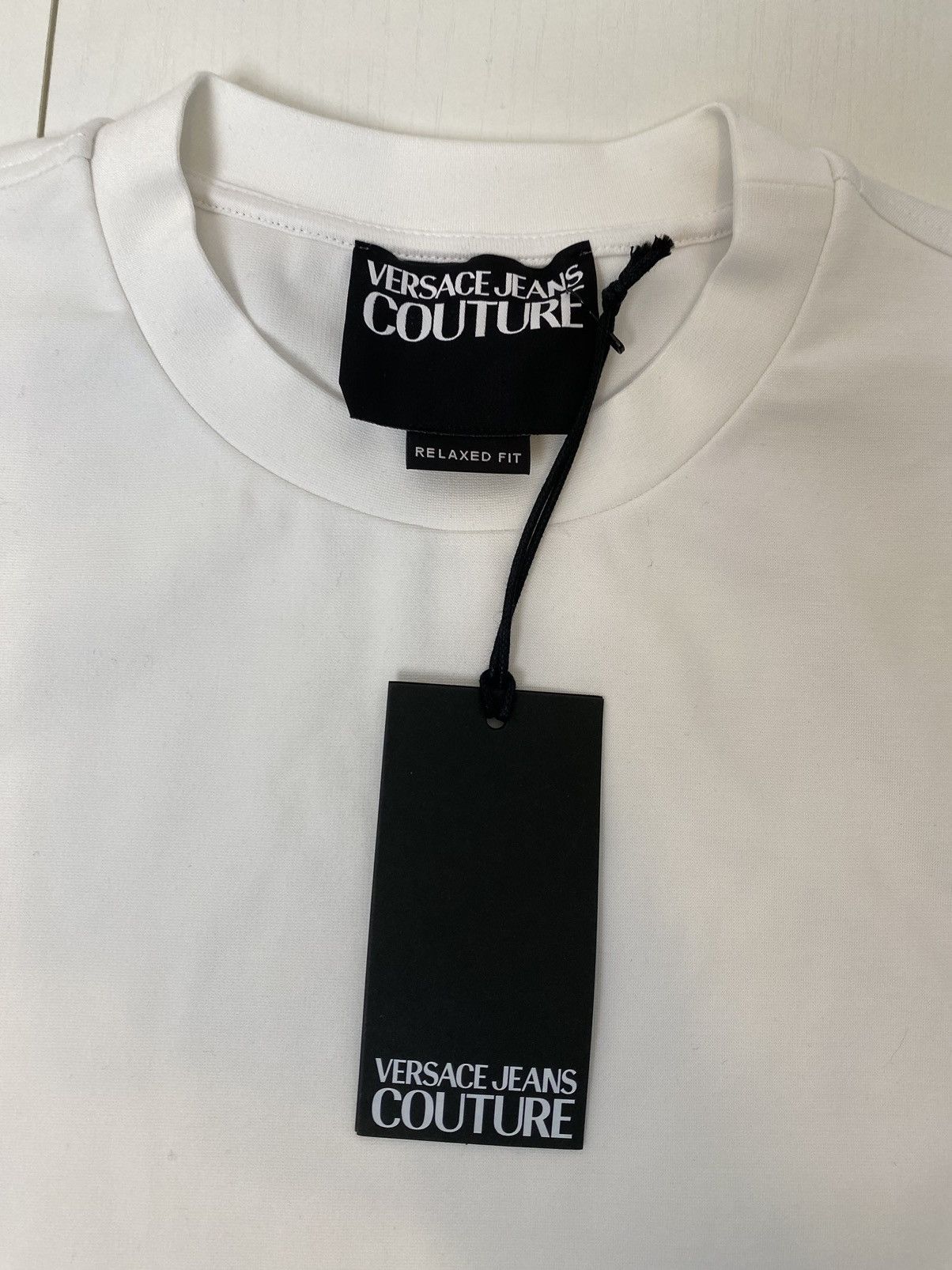 Versace Jeans Couture Versace Jeans Couture Bis Panel Lizard T-shirt, L whit, new Size US L / EU 52-54 / 3 - 3 Thumbnail