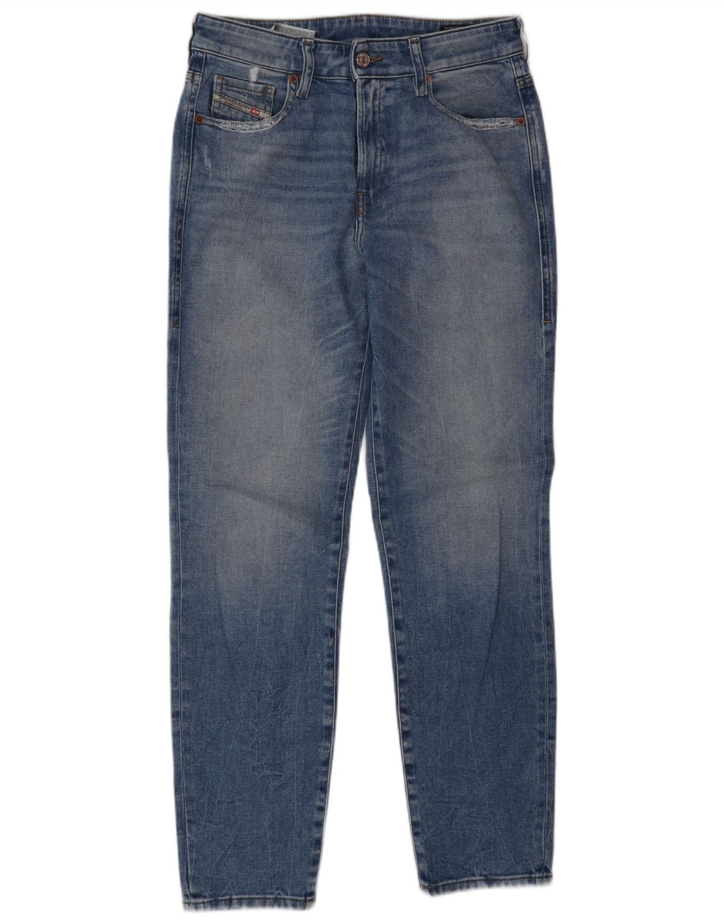 Diesel Mens Slim Jeans W27 L32 Blue Cotton Size US 27 - 1 Thumbnail