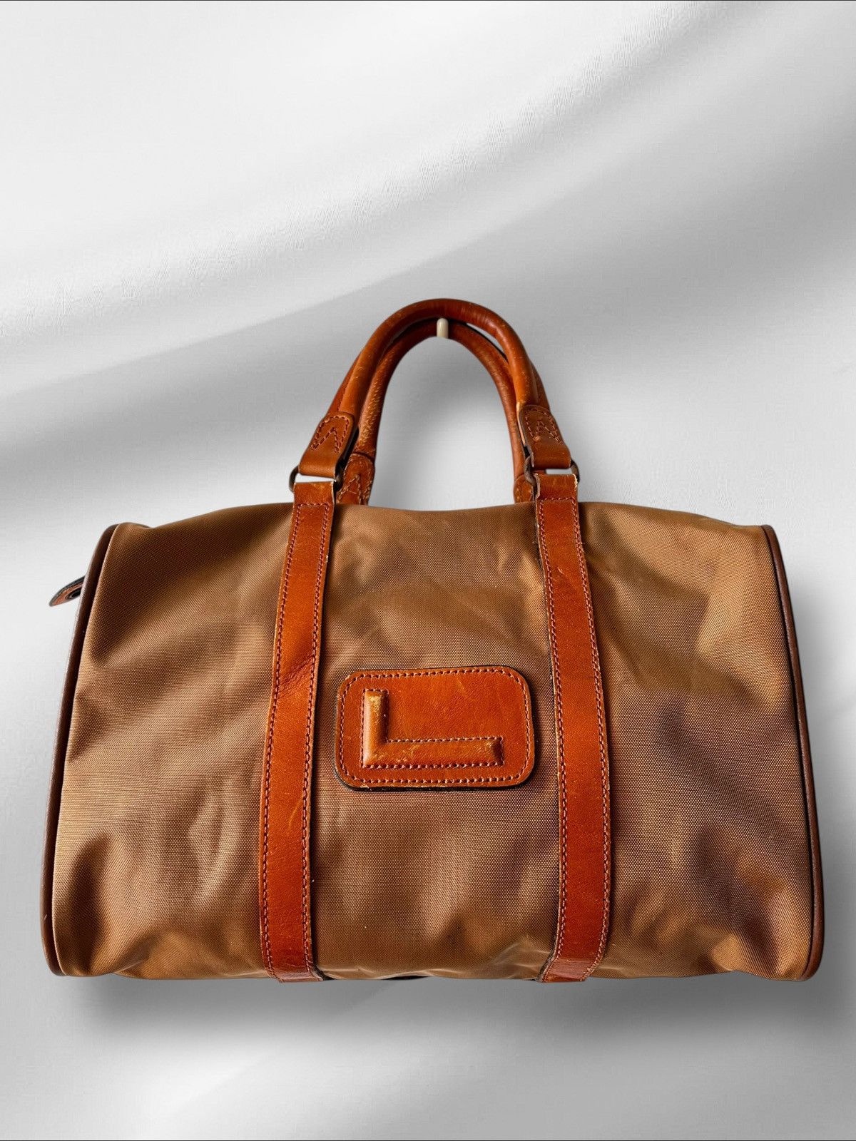 Lancel Lancel Speedy Boston 30 Nylon Leather Handbag Size ONE SIZE - 1 Thumbnail