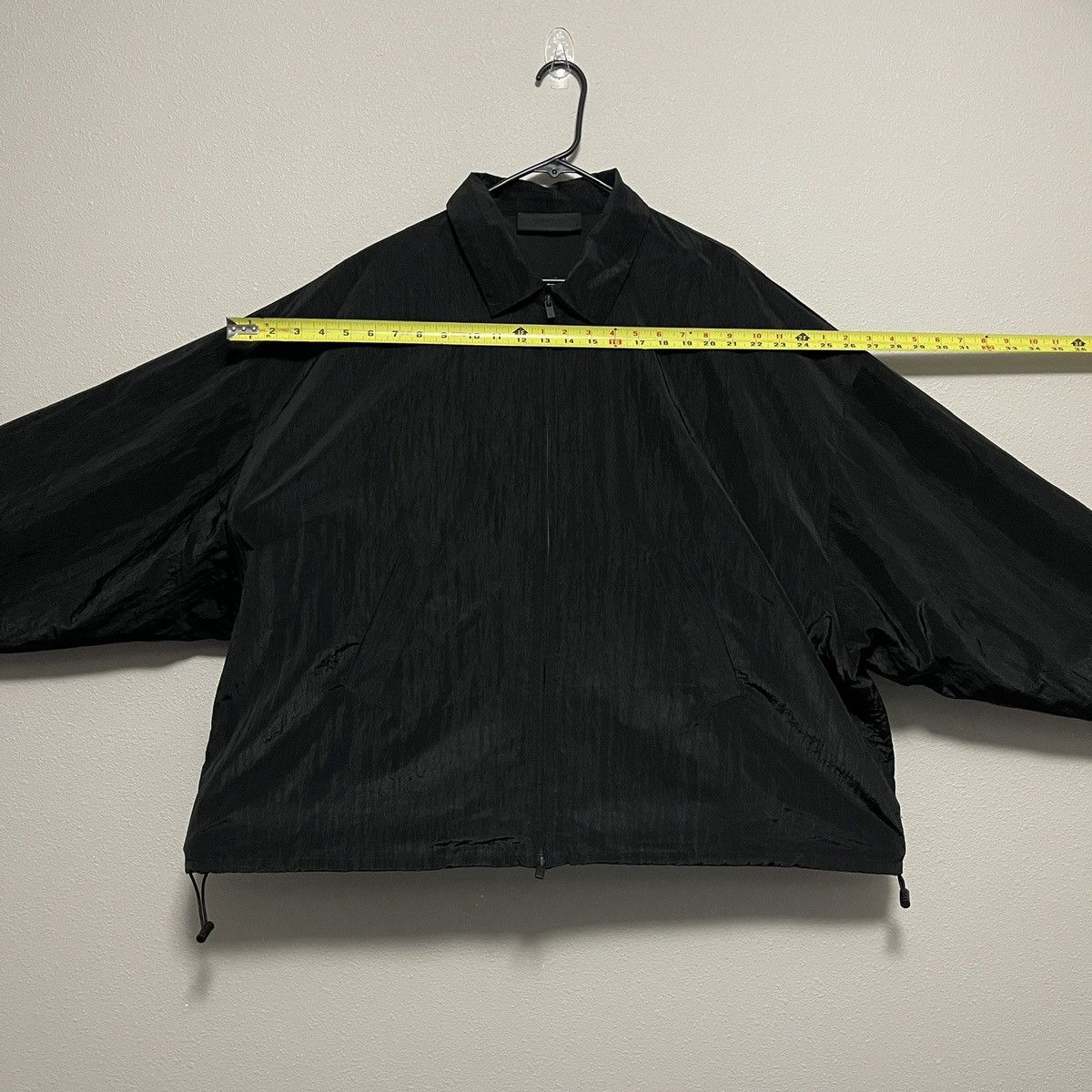 Fear of God Fear of God FOG Essentials Bomber Jacket Jet Black XL Size US XL / EU 56 / 4 - 14 Thumbnail