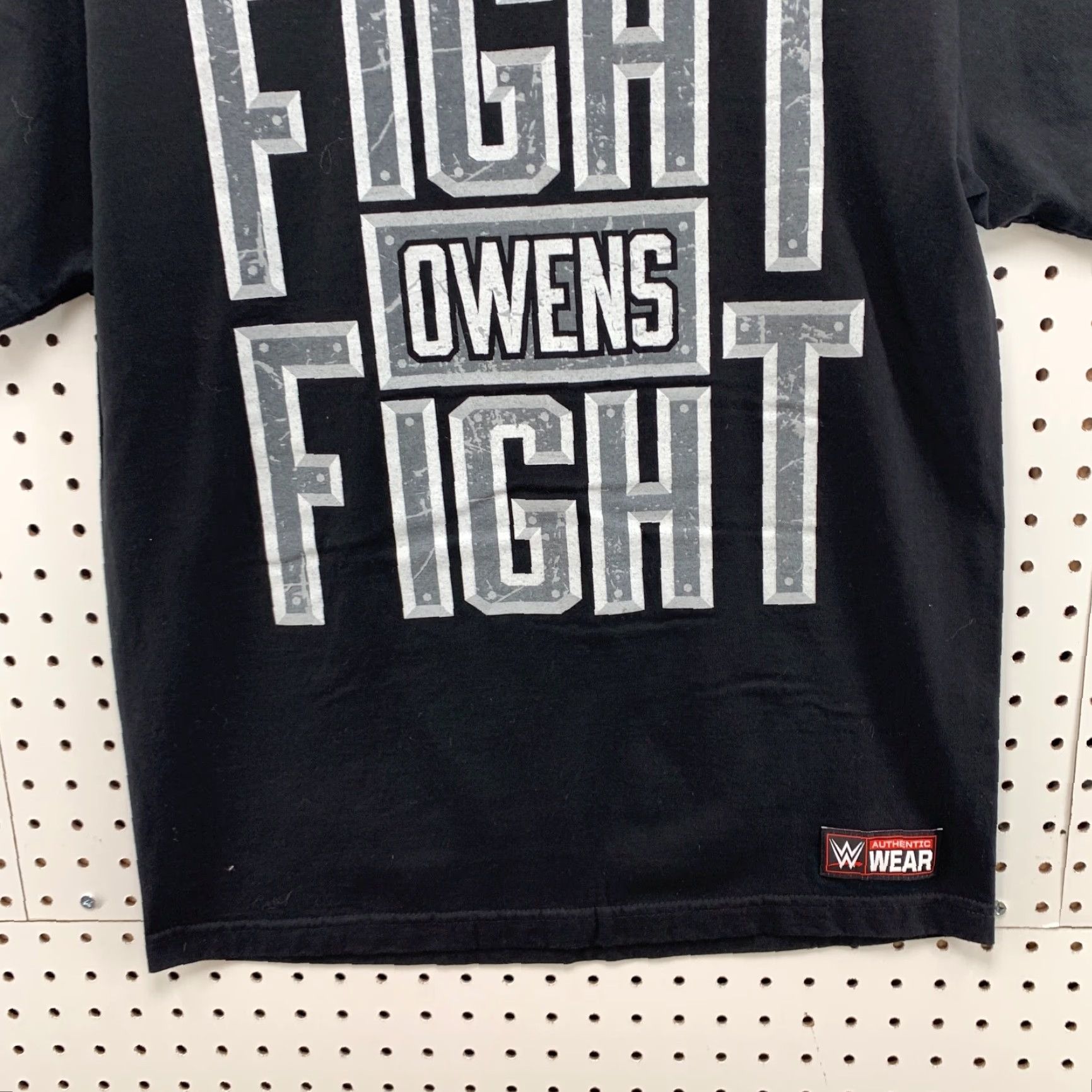 Vintage WWE Shirt Mens Kevin Owens Fight Owens Fight Short Sleeve Black Medium T-Shirt Size US M / EU 48-50 / 2 - 5 Thumbnail