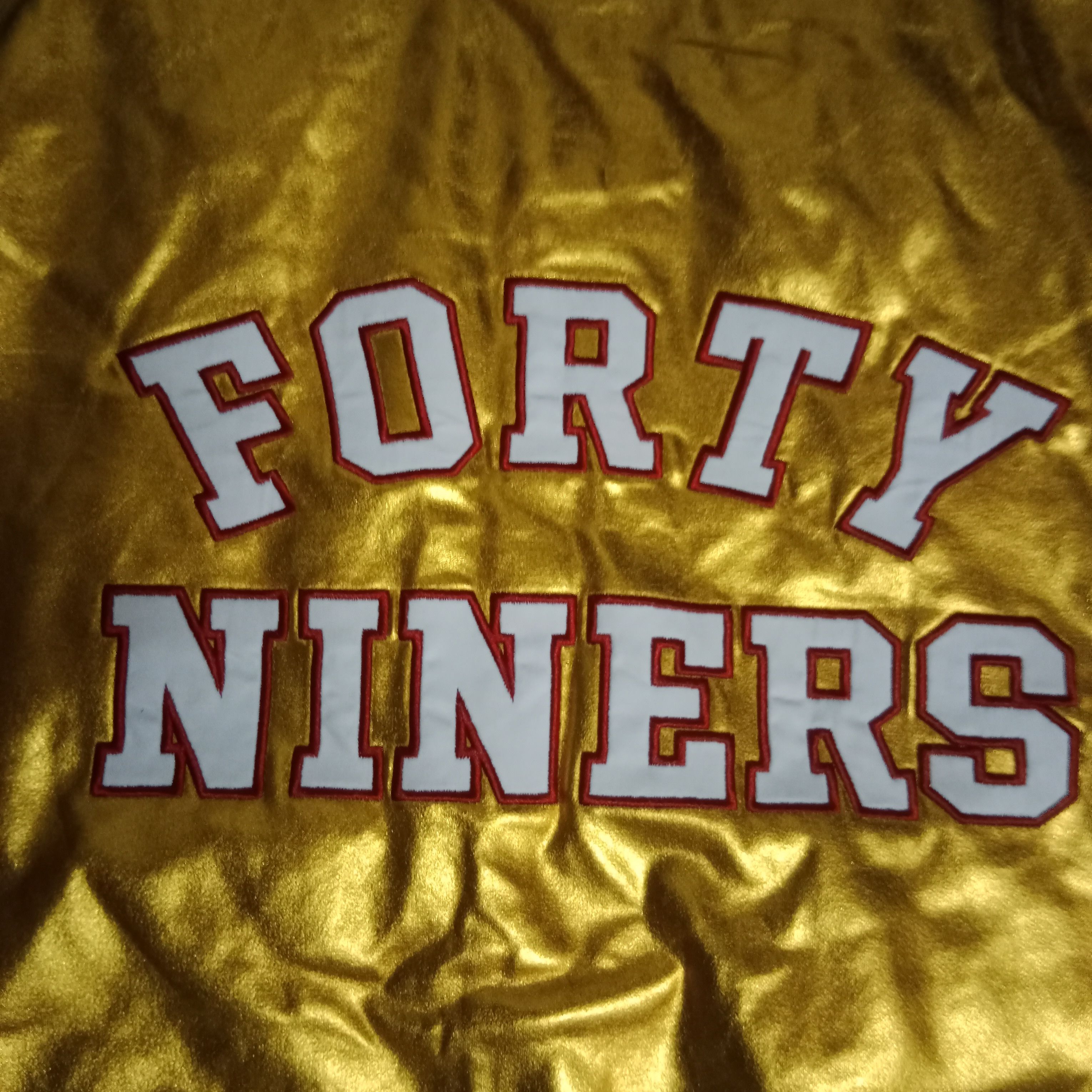 The Wild Collective San Francisco 49ers Bomber Jacket