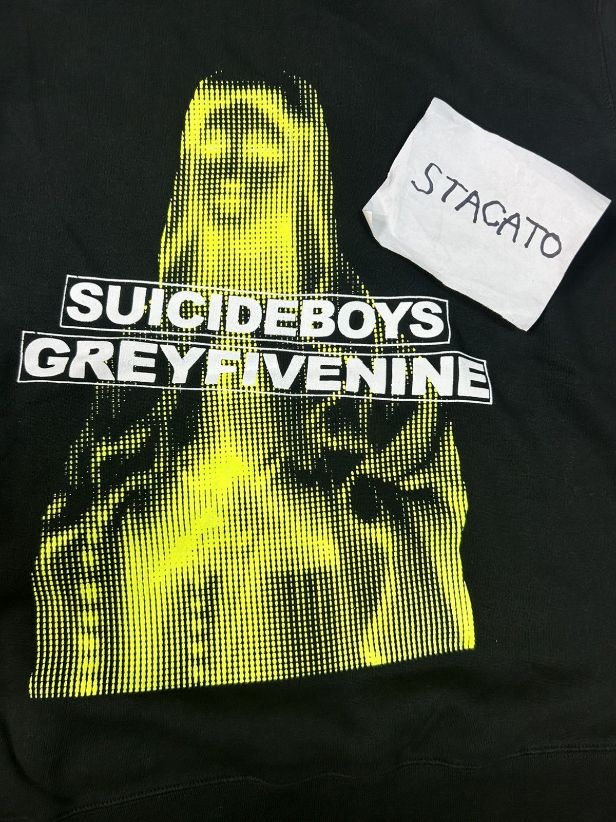 Rap Tees $UICIDEBOY$ G59 Tour Hoodie Black Size US XL / EU 56 / 4 - 4 Thumbnail