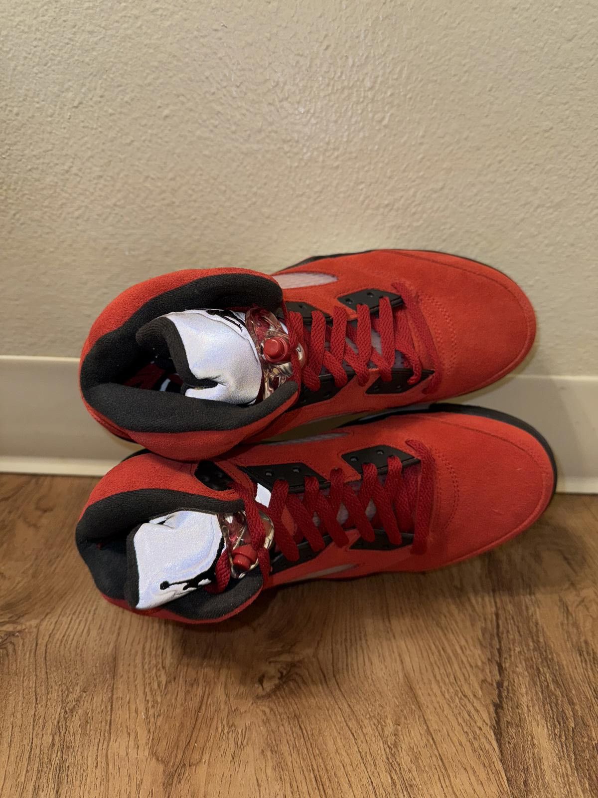 Nike Jordan 5 Retro Raging Bull Red Size US 9 / EU 42 - 8 Thumbnail