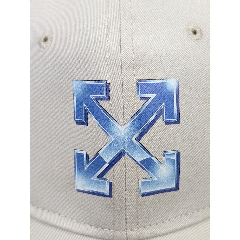 Off-White o1rshd1 Size: OS / Metal Bone Baseball Cap / Hat Light Blue Size ONE SIZE - 3 Thumbnail
