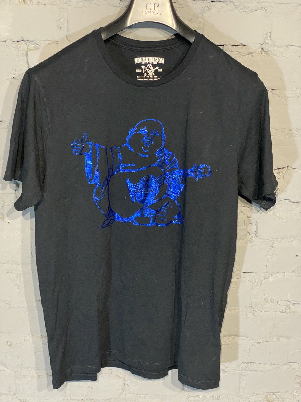 Japanese Brand × True Religion T-shirt True Religion blue big logo y2k Size US M / EU 48-50 / 2 - 2 Thumbnail
