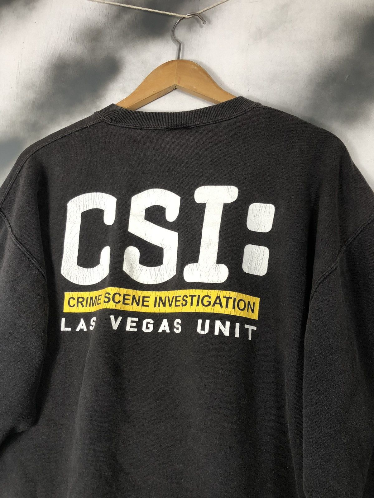 Jerzees × Vintage VINTAGE Y2K CSI LAS VEGAS UNIT SWEATSHIRT Size US L / EU 52-54 / 3 - 2 Thumbnail