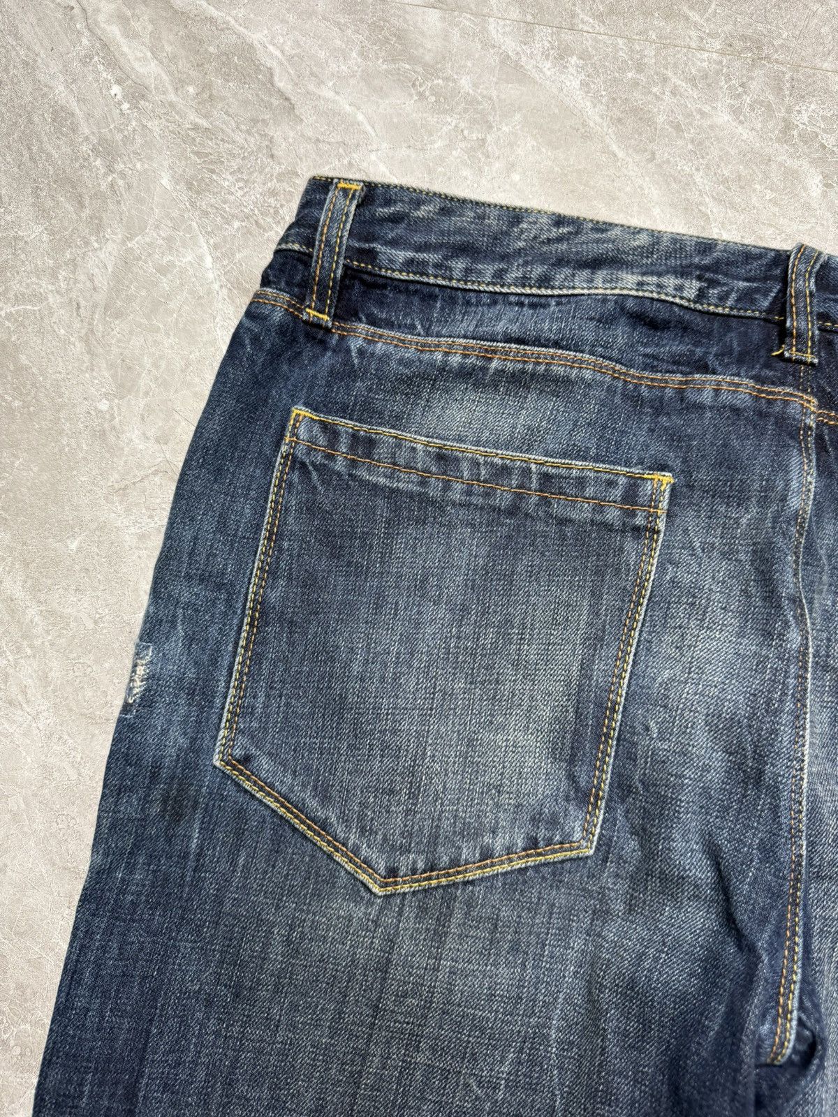 Raf by Raf Simons Raf by raf Simons Archival Washed Distress Jeans Size US 36 / EU 52 - 10 Thumbnail