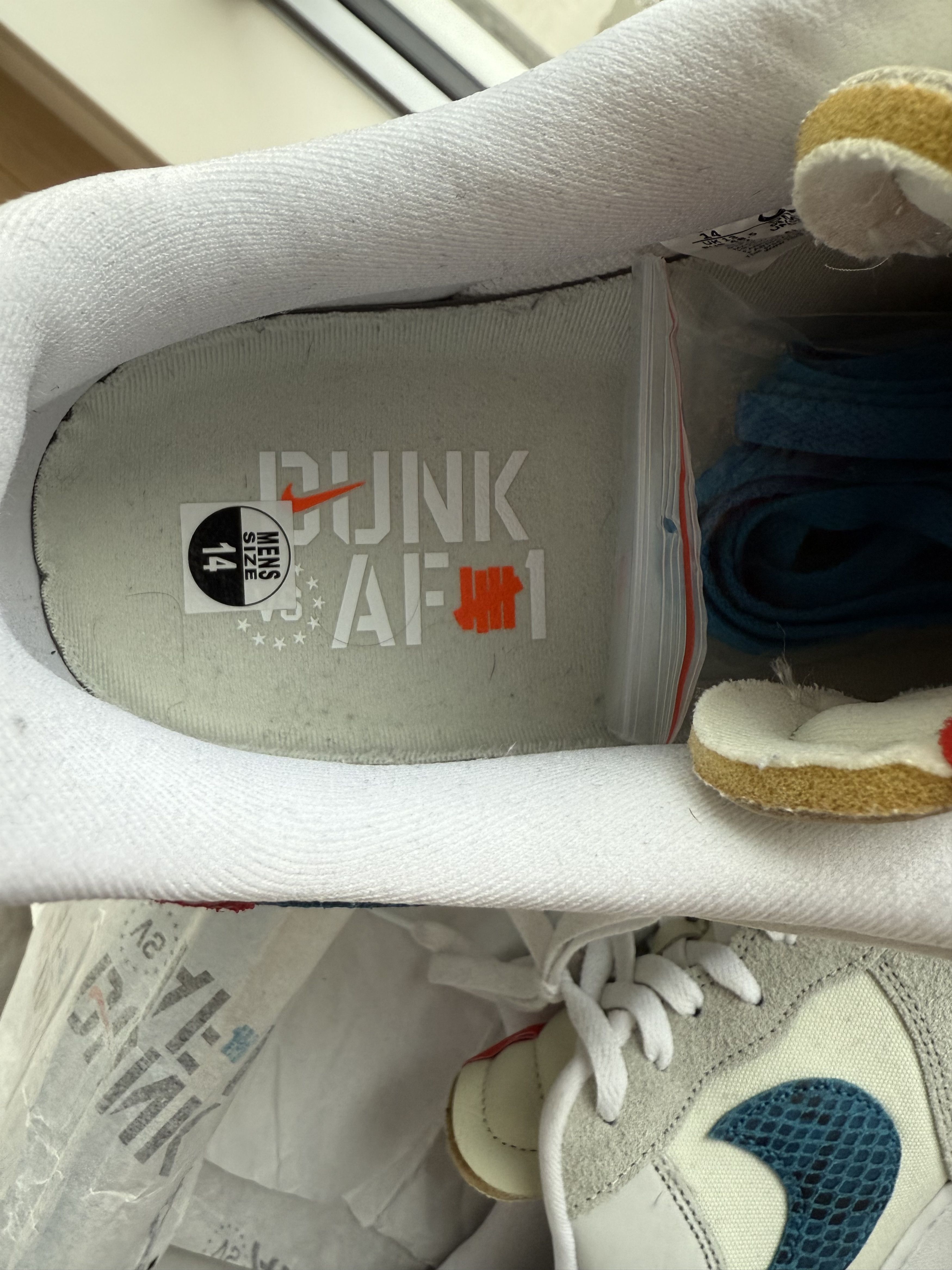 Nike × Undefeated Undefeated Air Force ones Size US 14 / EU 47 - 9 Thumbnail