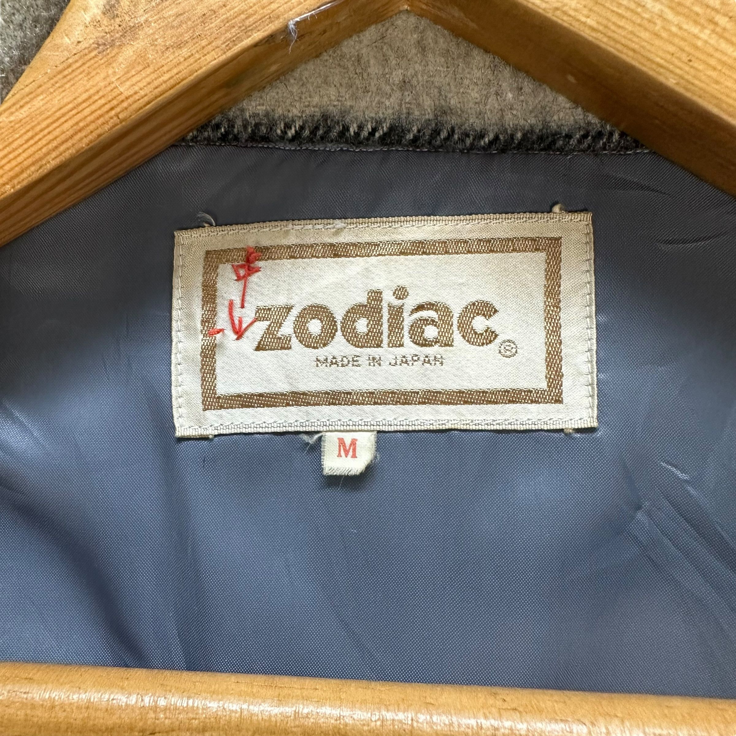 Vintage 90's Zodiac Japan Checked Wool Flannel Jacket #A13-0324 Size US M / EU 48-50 / 2 - 8 Thumbnail