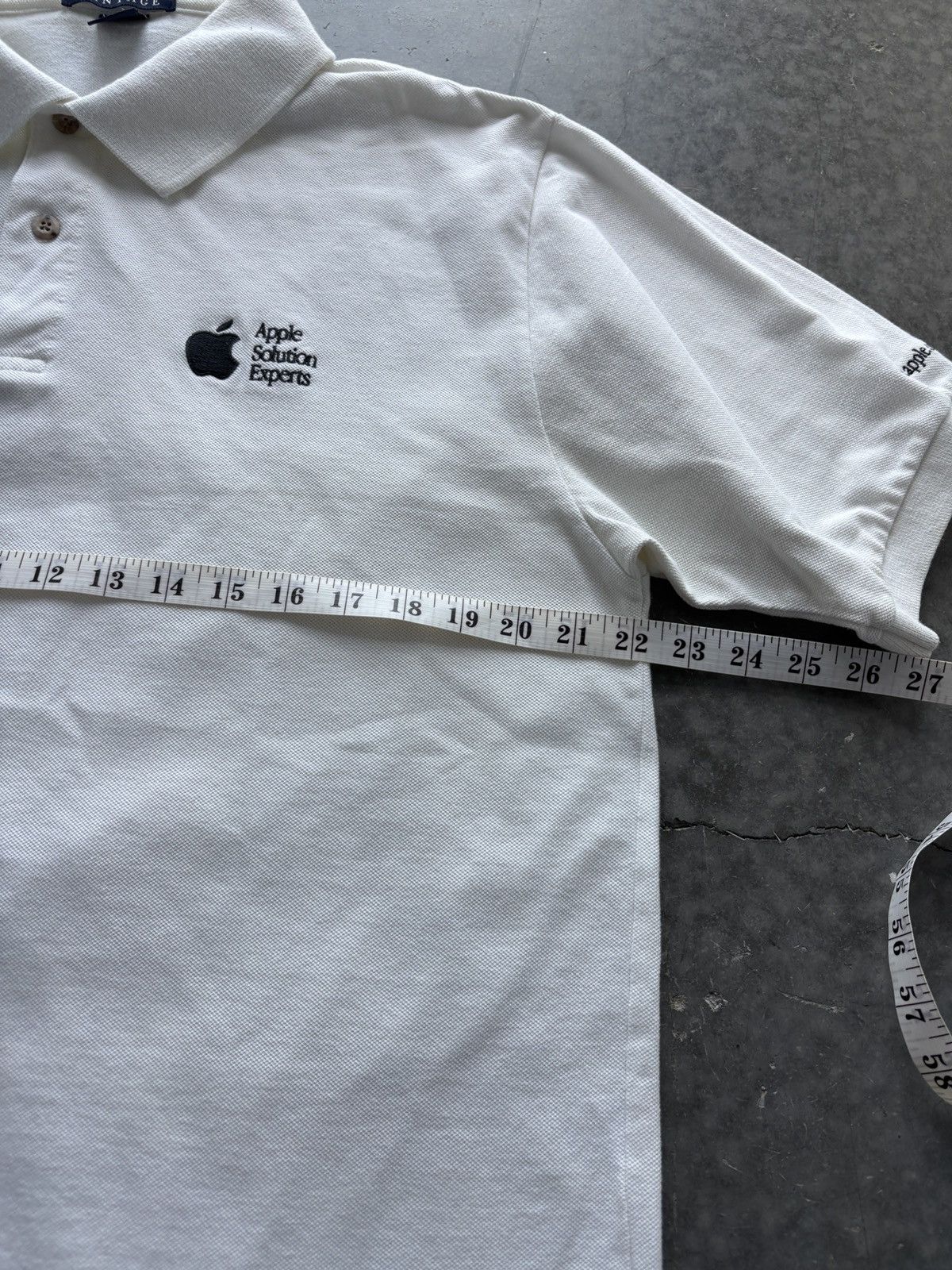 Apple Vintage 90s Apple Polo Shirt Size US L / EU 52-54 / 3 - 7 Thumbnail
