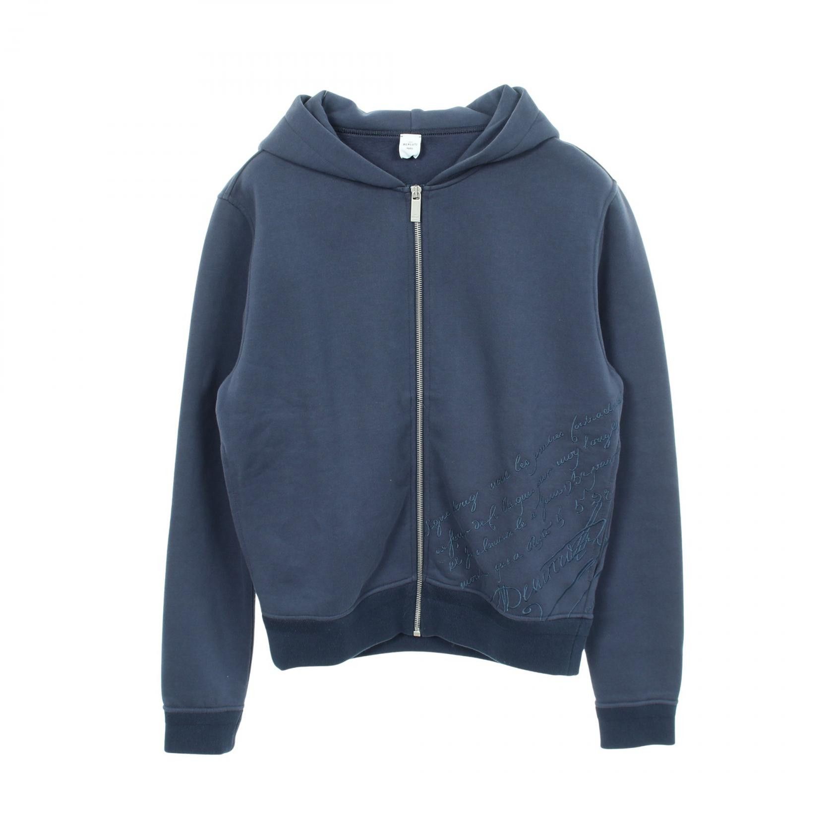 Berluti Berluti Berluti Cotton Hoodie Textile Sweatshirts & Hoodies R24JZL32JBAP DUTY FREE for USA Size ONE SIZE - 1 Thumbnail
