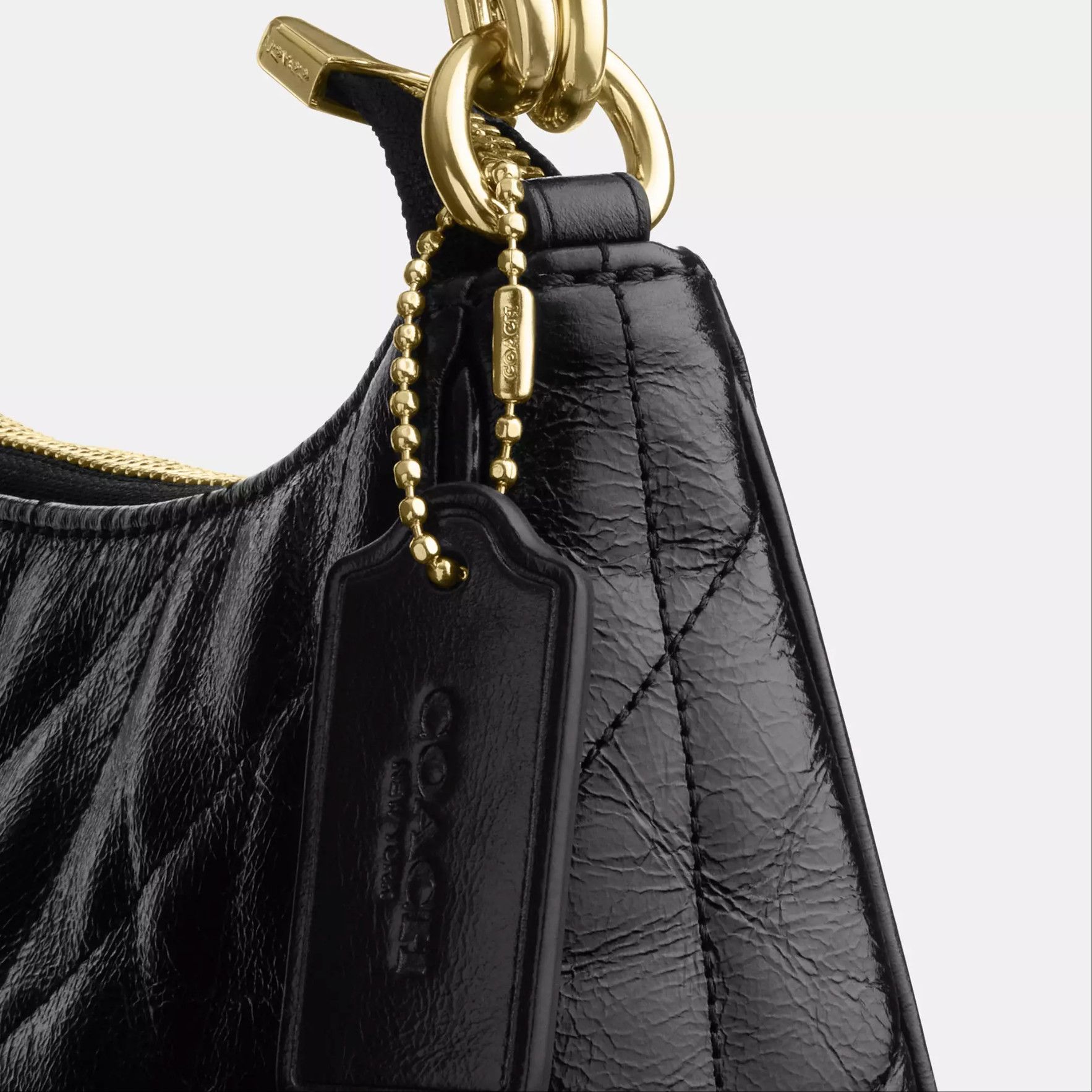 Coach NWT Coach Teri Shoulder Bag With Quilting CDY83 Size ONE SIZE - 19 Thumbnail