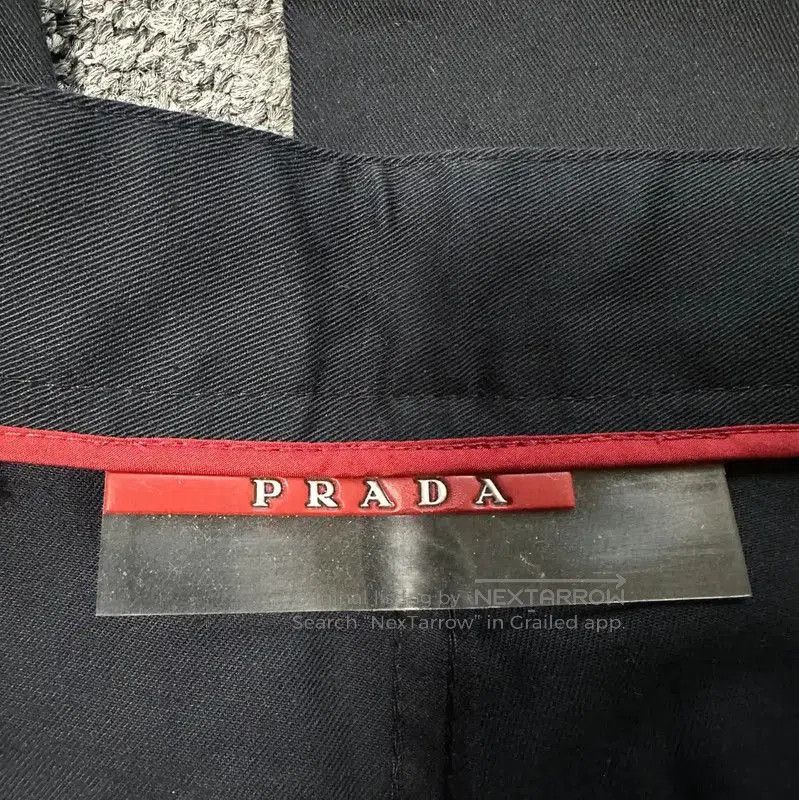 Prada Prada Men's Casual Pants in Deep Navy. Size US 34 / EU 50 - 4 Thumbnail