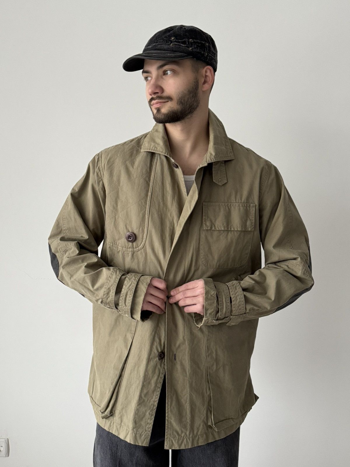 Japanese Brand Maharishi Vintage Vintage 00s Maharishi Ventile Shooting Jacket Grailed