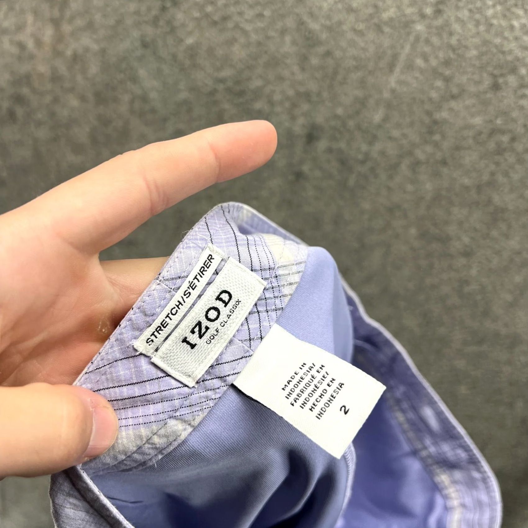 Izod VINTAGE Izod Skirt Women 2 Purple Plaid Golf Skort Athletic Stretch Classic Casual Women, Purple, 2, Golf, Skirt, Izod, Vintage, Activewear Size 26" / US 2 / IT 38 - 7 Thumbnail