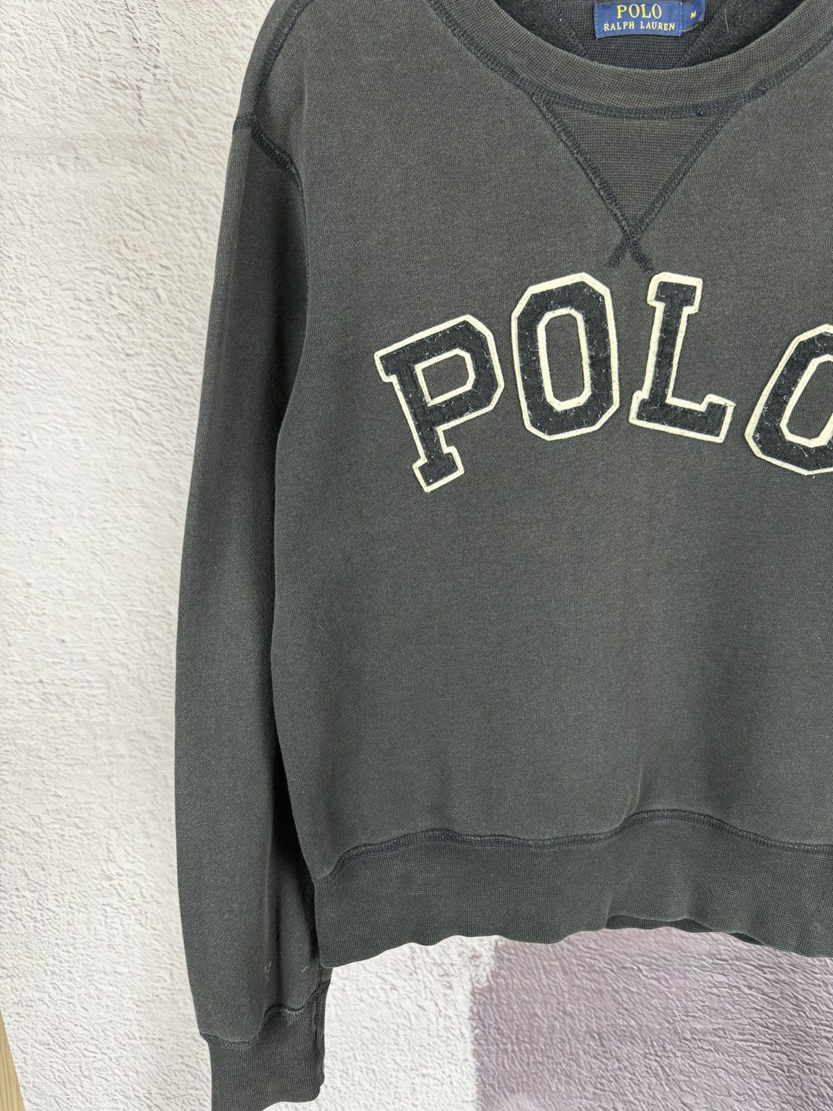 Polo Ralph Lauren Polo Ralph Lauren big logo faded sweatshirt Size US M / EU 48-50 / 2 - 7 Thumbnail