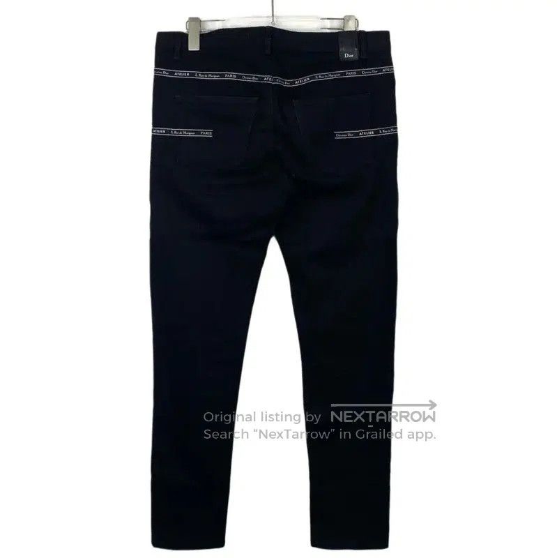Dior Dior Men's Casual Black Cotton Pants . Size US 26 / EU 42 - 2 Thumbnail