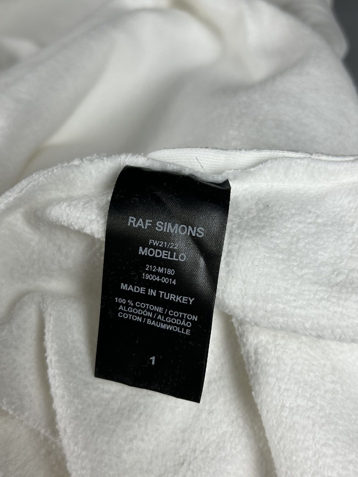 Raf Simons Raf Simons Blair Nebraska Oversized Hoodie Size US S / EU 44-46 / 1 - 8 Thumbnail