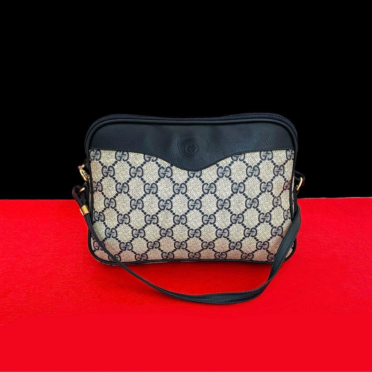 Gucci Gucci Shoulder Bag Blue Leather Size ONE SIZE - 1 Thumbnail