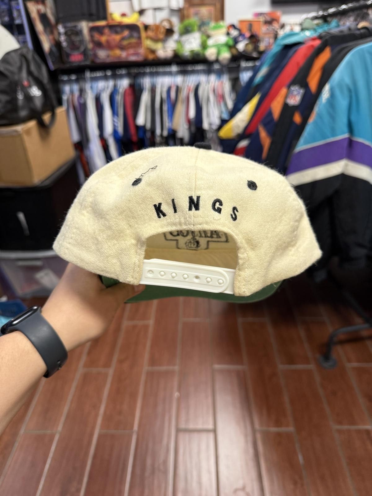 Designer 90's Los Angles Kings Vintage Snapback Hat Size ONE SIZE - 5 Thumbnail