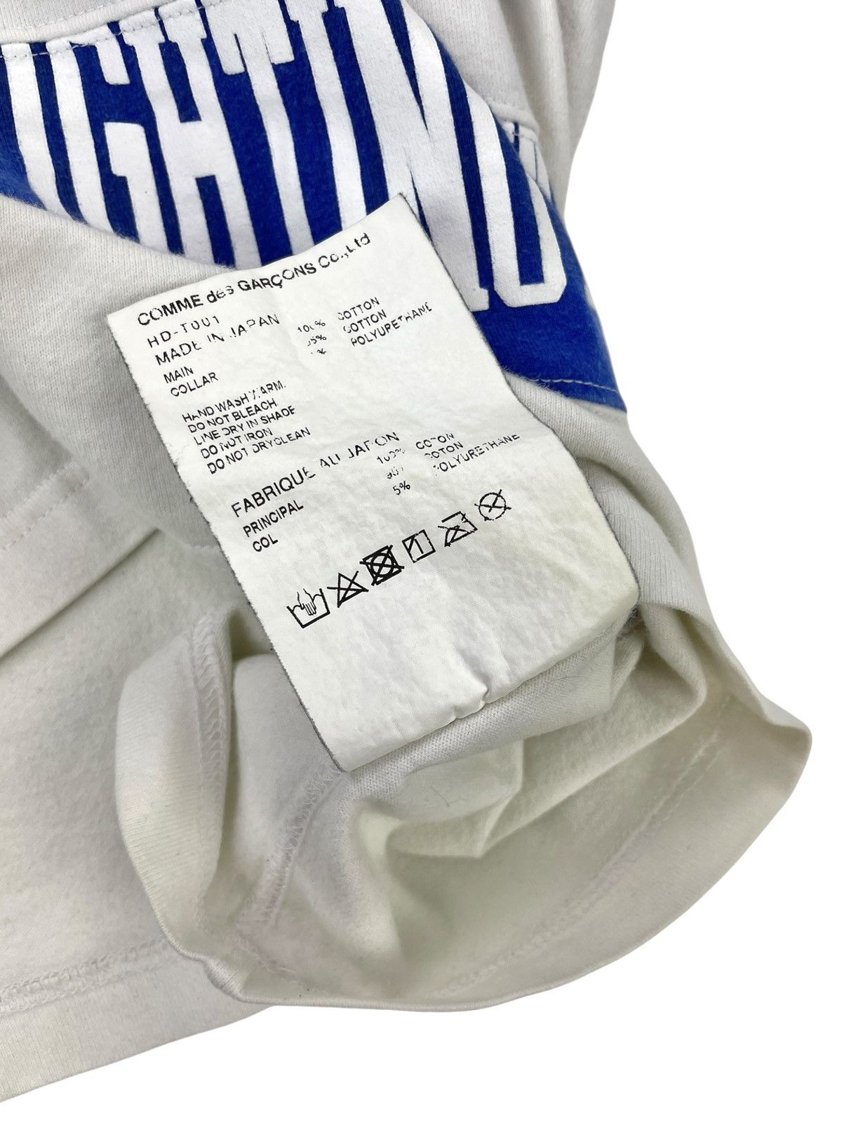 Comme des Garcons Homme Orlando East Thrivers Patchwork Cut & Sew T Shirt Size US L / EU 52-54 / 3 - 6 Thumbnail