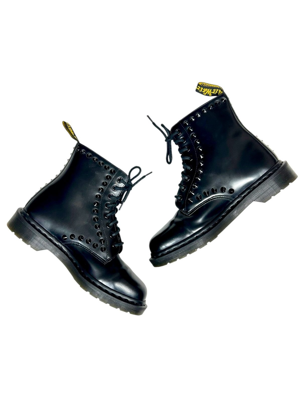 Dr. Martens Rare Spiked Dr Martens Fallon Black boots Size US 8 / EU 41 - 2 Thumbnail