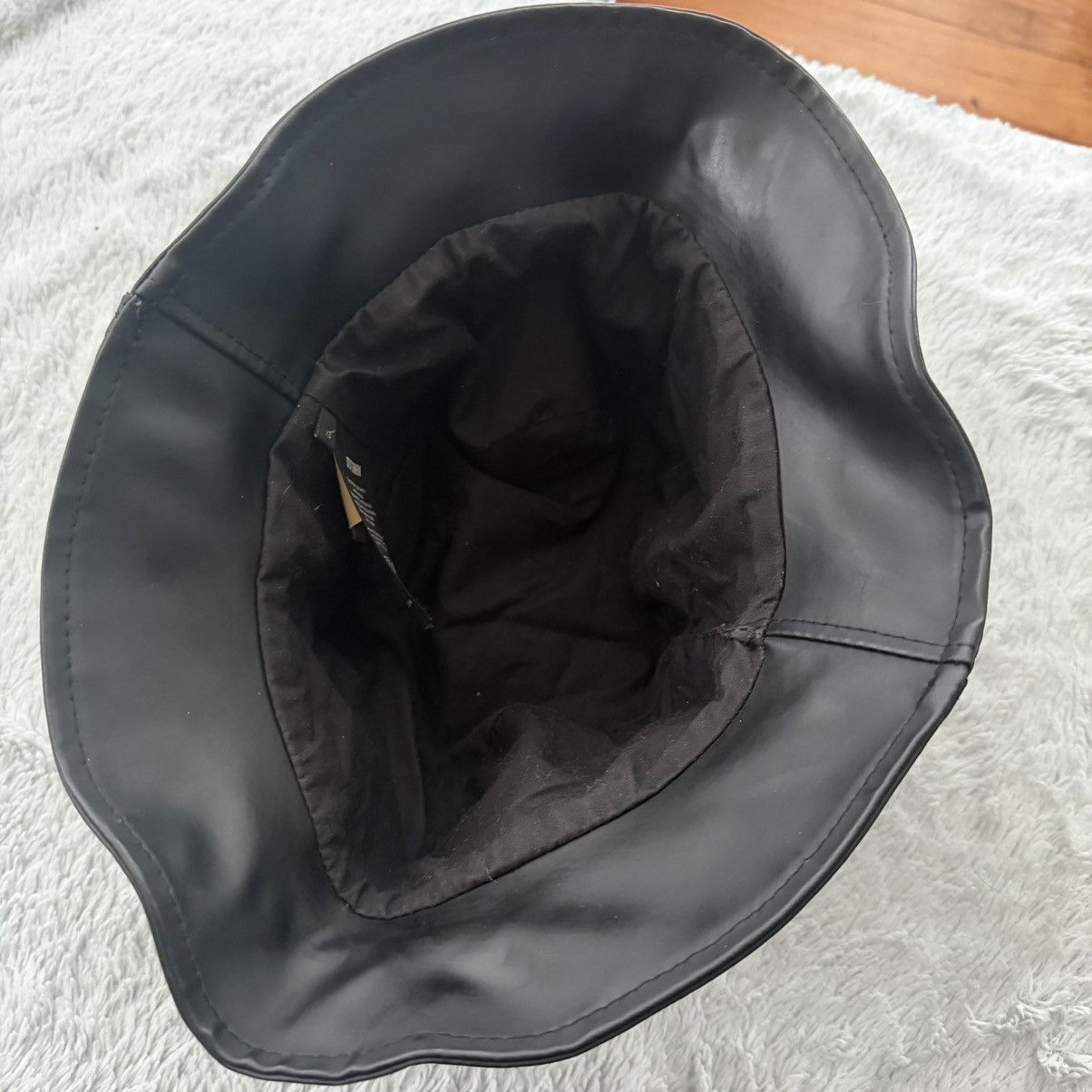 Stutterheim Stutterheim Beckholmen Bucket Hat Rain Waterproof Cap Black Size ONE SIZE - 6 Thumbnail