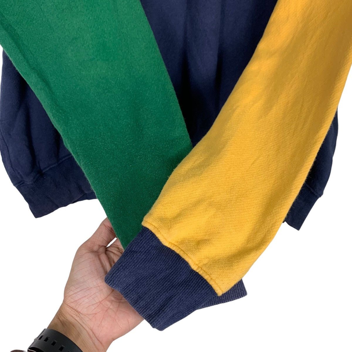 Hamilton HAMILTON Big Logo Colorblock Sweatshirts #0716-C33 Size US M / EU 48-50 / 2 - 9 Thumbnail