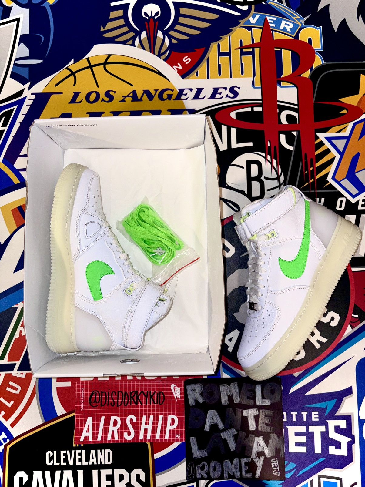 Nike 10th Anniversary RSVP Gallery x Nike Air Force 1 CV0433-100 Size US 6.5 / EU 39-40 - 1 Thumbnail