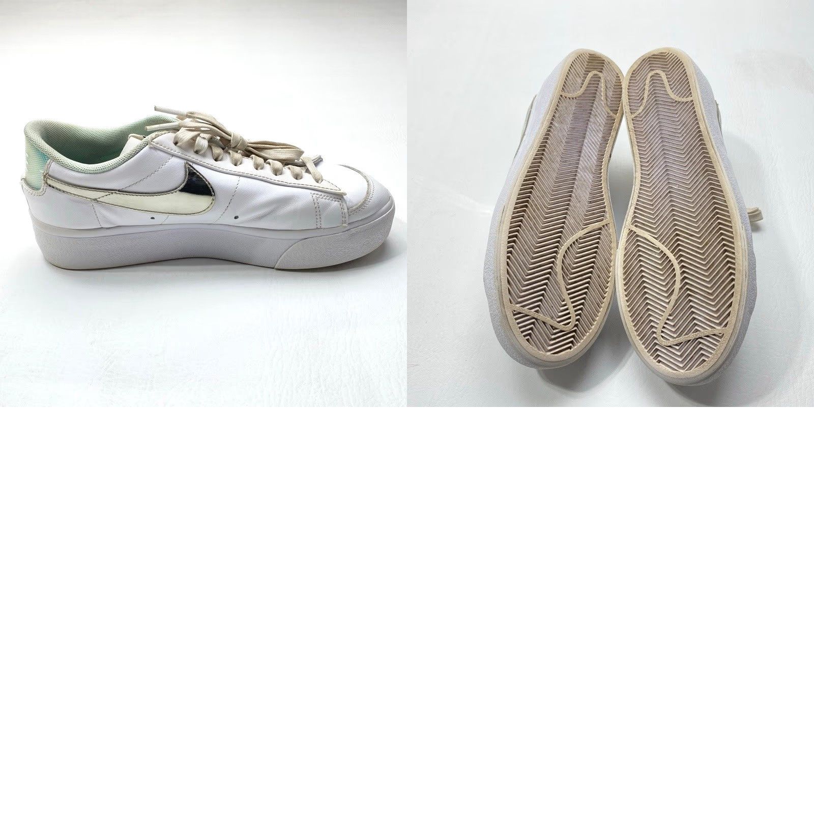 Nike Nike Blazer Platform Low Shoes Women 8.5 US DQ7654-100 White Mint Foam Sneakers Size M / US 6-8 / IT 42-44 - 8 Thumbnail