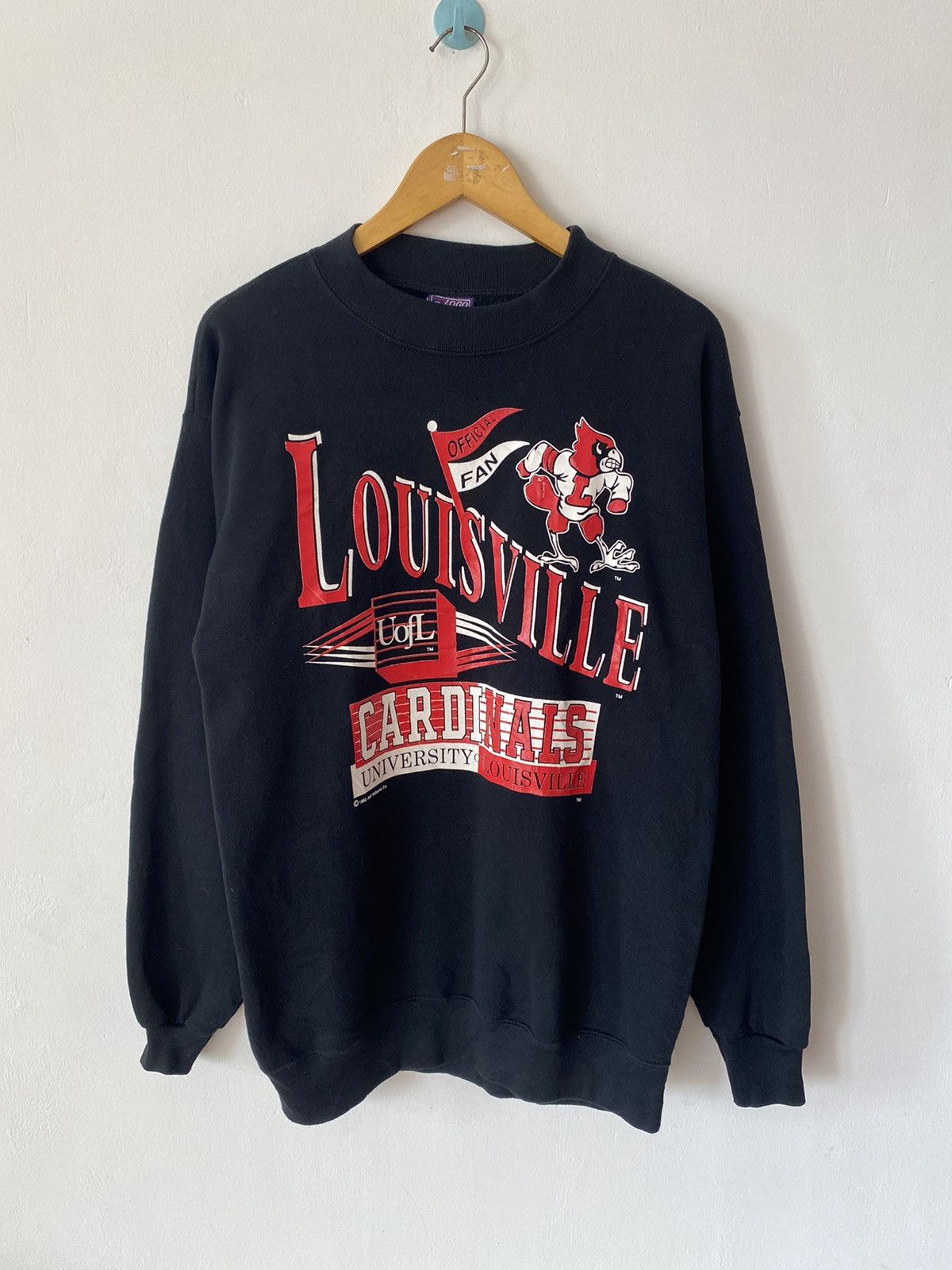 Vintage Vintage Louisville Cardinals Crewneck Size US L / EU 52-54 / 3 - 1 Thumbnail