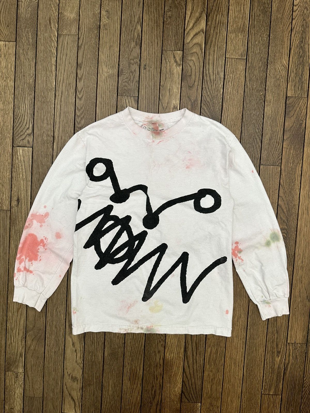 Asspizza Asspizza 2018 Logo Long Sleeve Tee White Sz. Small S Size US S / EU 44-46 / 1 - 1 Thumbnail