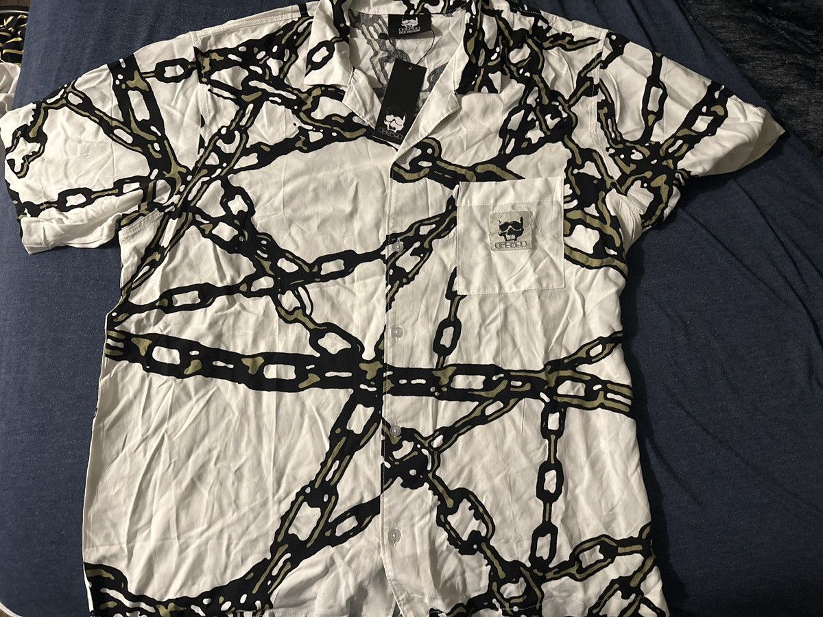 G59 Records G59/$uicideboy$ Chain Button Up (M) Size US M / EU 48-50 / 2 - 2 Thumbnail