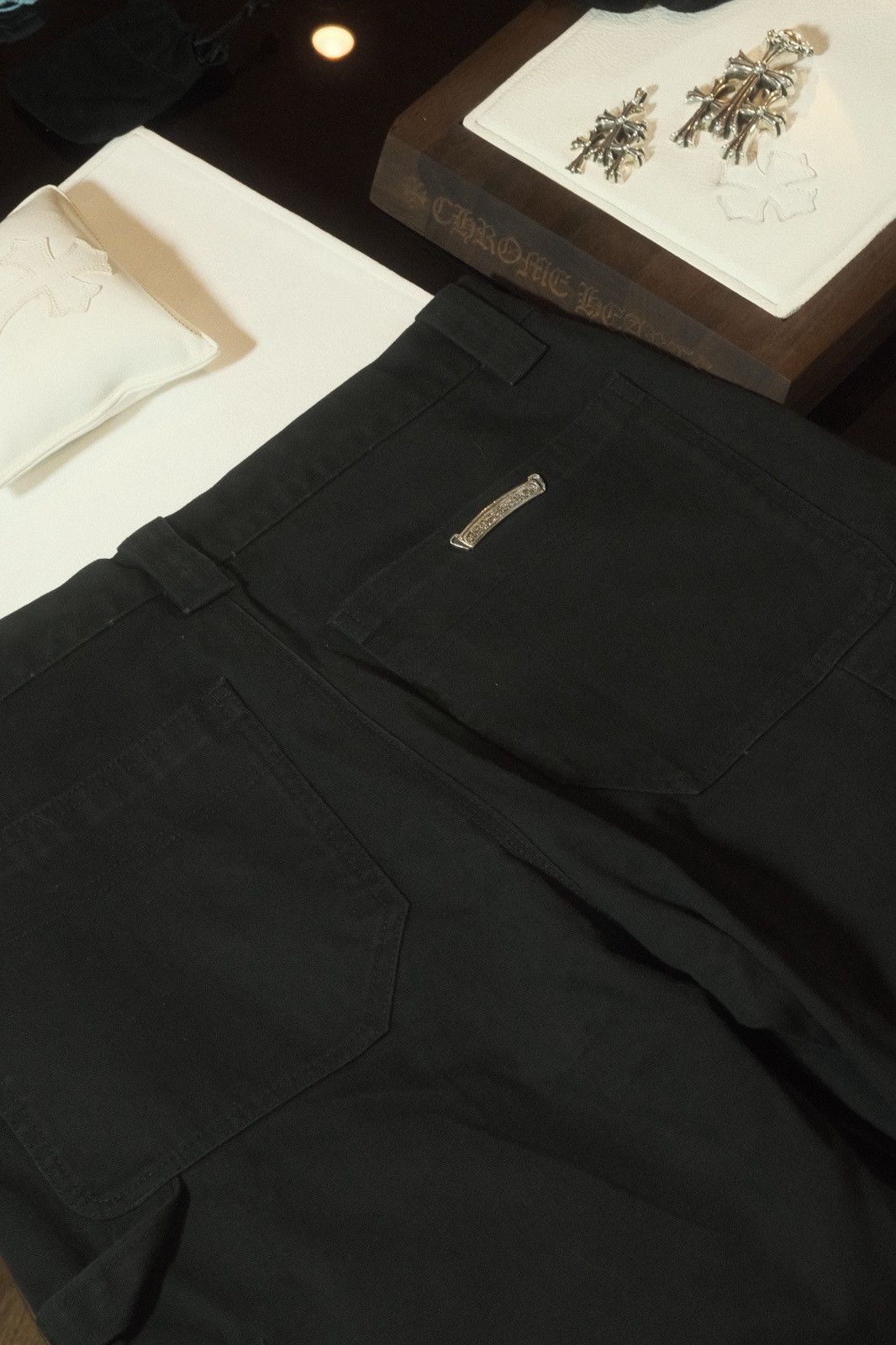 Chrome Hearts Chrome Hearts Carpenter Double Knee “Black” Size US 34 / EU 50 - 7 Thumbnail