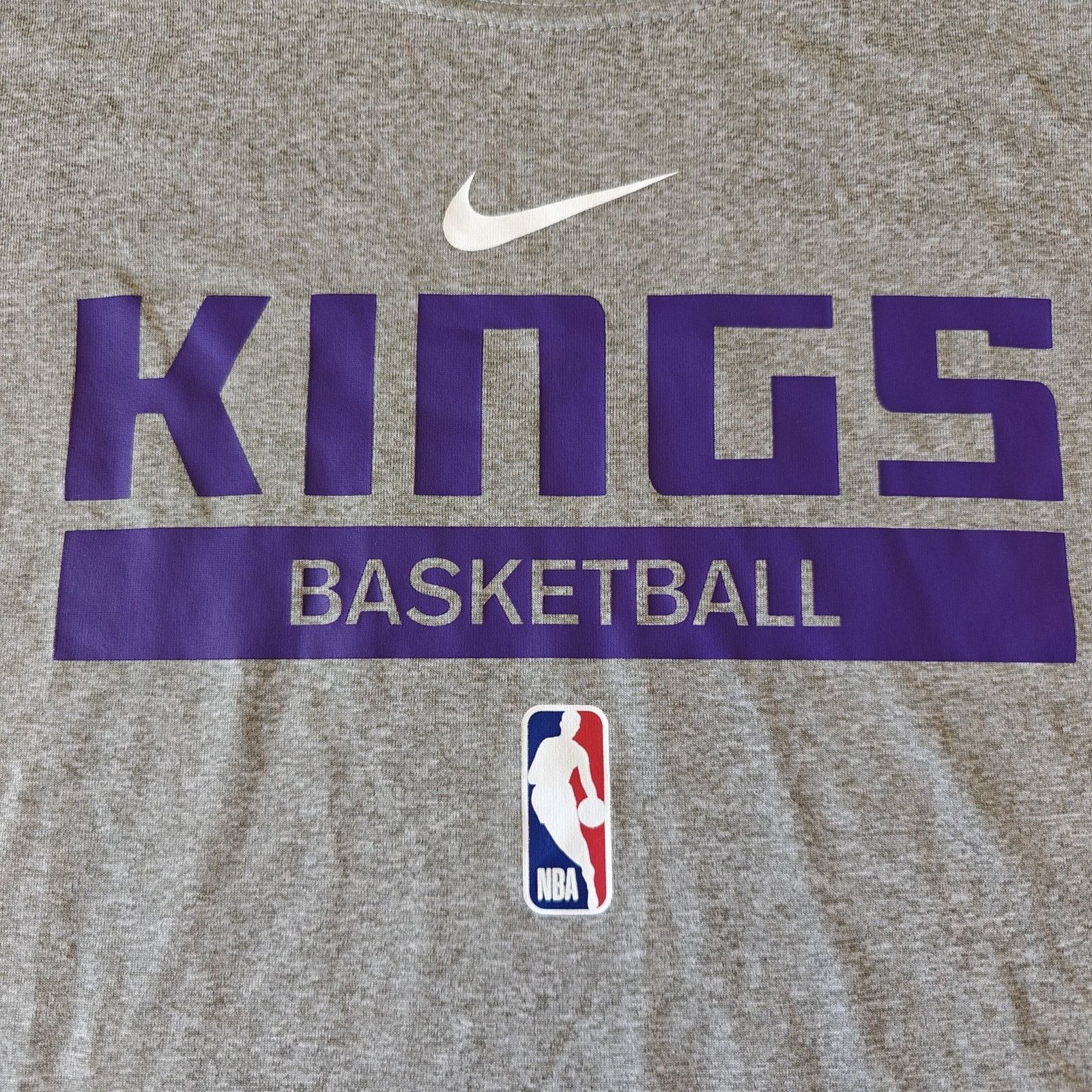 NBA NBA Sacramento Kings Basketball Nike Dri-Fit Tee sz M NWT Size M / US 6-8 / IT 42-44 - 7 Thumbnail
