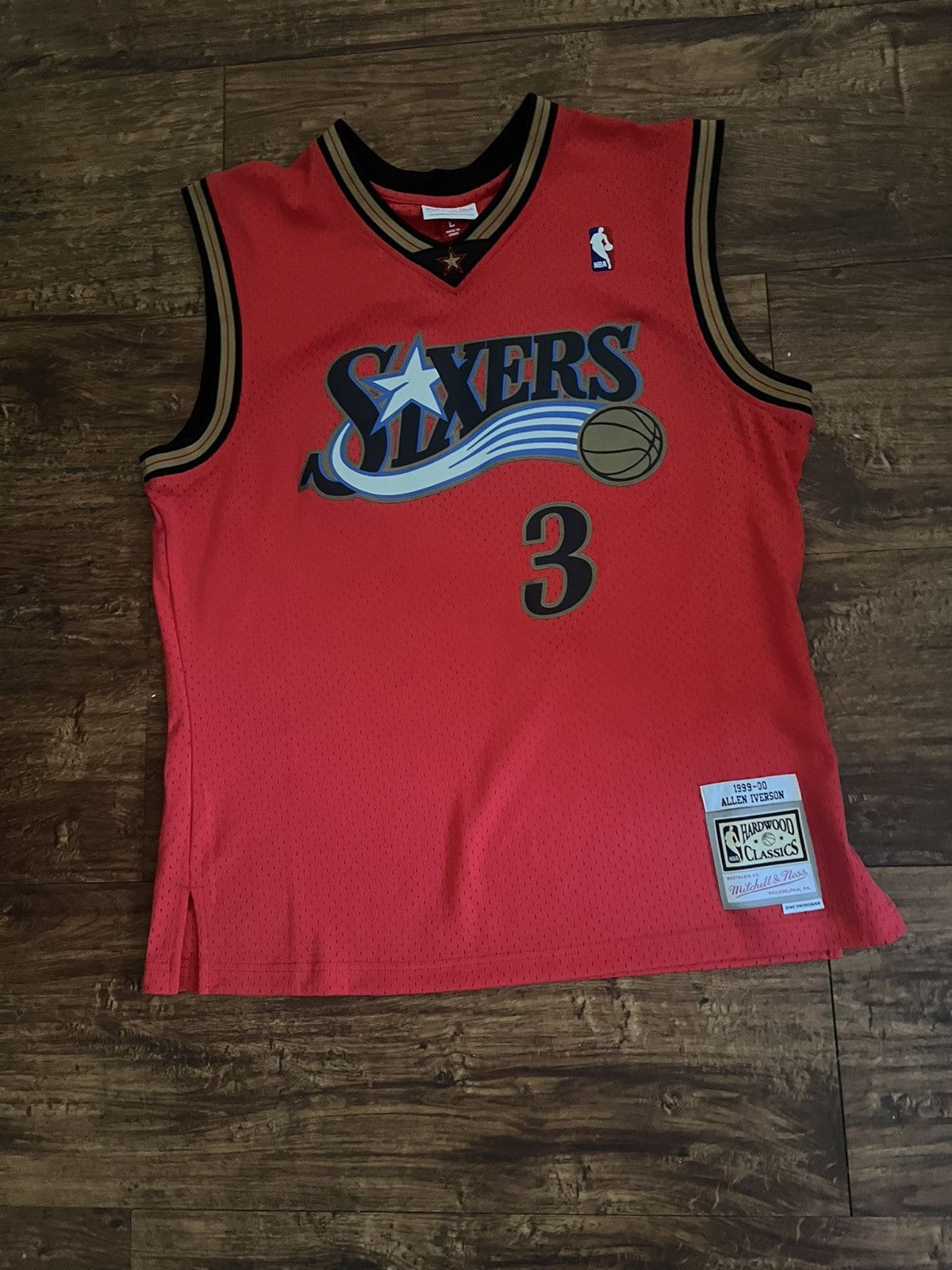 Swingman Allen Iverson Philadelphia 76ers 1999-00 Jersey