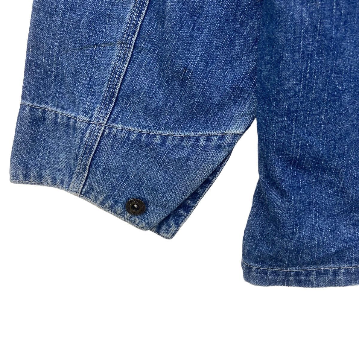 Japanese Brand Vintage Machope Japanese Brand Michigan Chore Denim Jacket Size US M / EU 48-50 / 2 - 13 Thumbnail